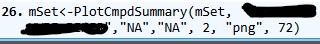 r script executed